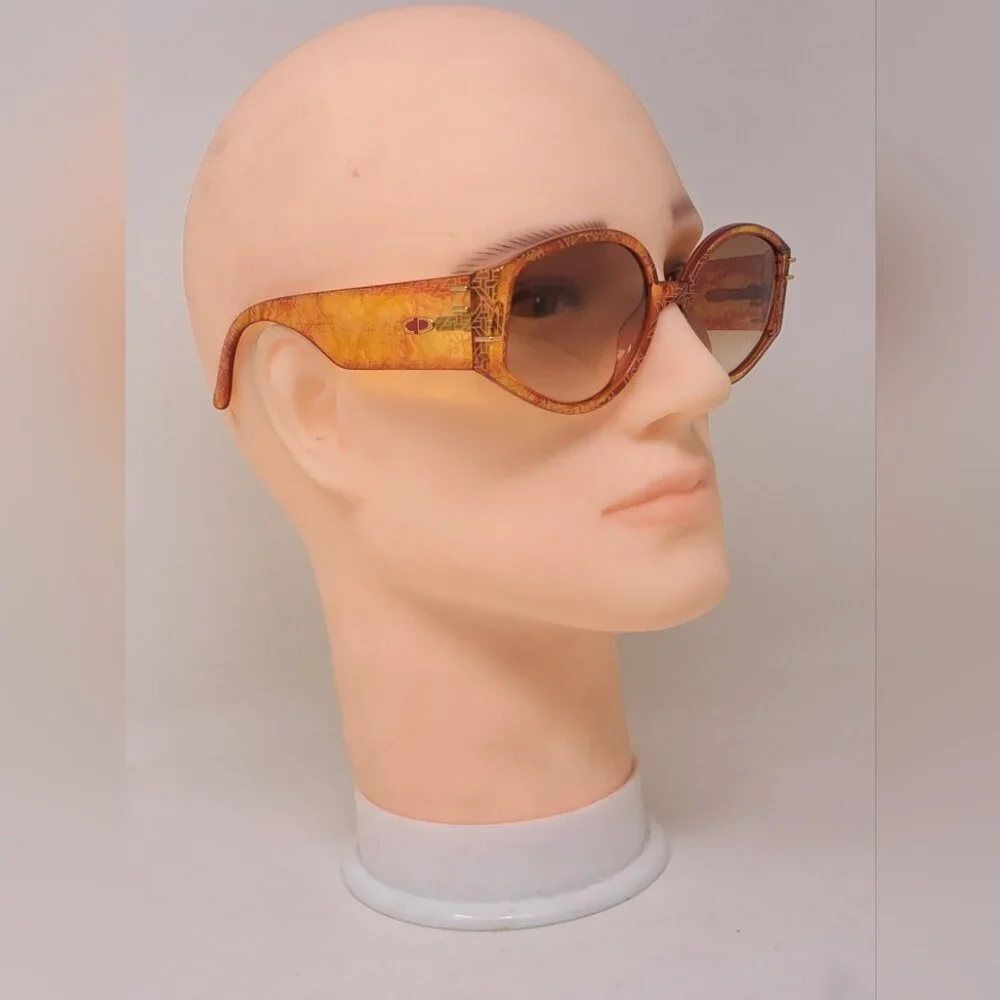 Christian Dior Women's Sunglasses Optyl Red Orange Vintage 80s 2603 40 57mm - Picture 6 of 16